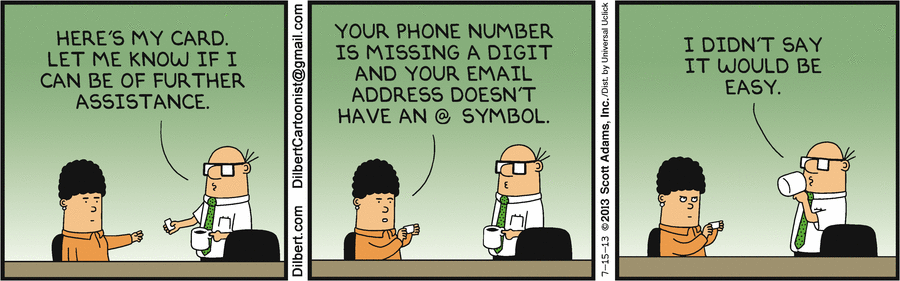 Dilbert Cartoon